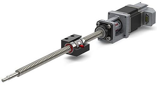 Nyhet! - Kulskruvsdrift med steg- eller servomotor